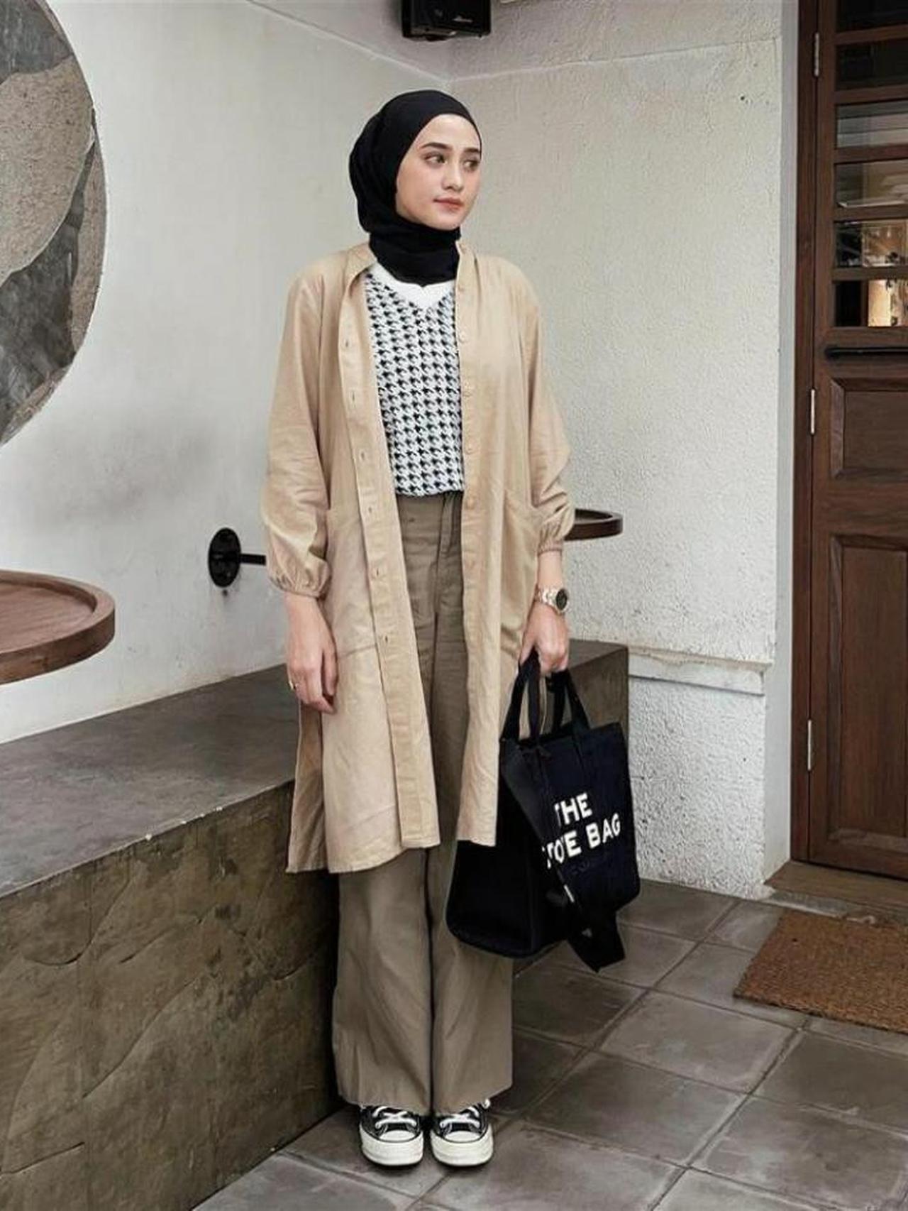 outer ootd hijab